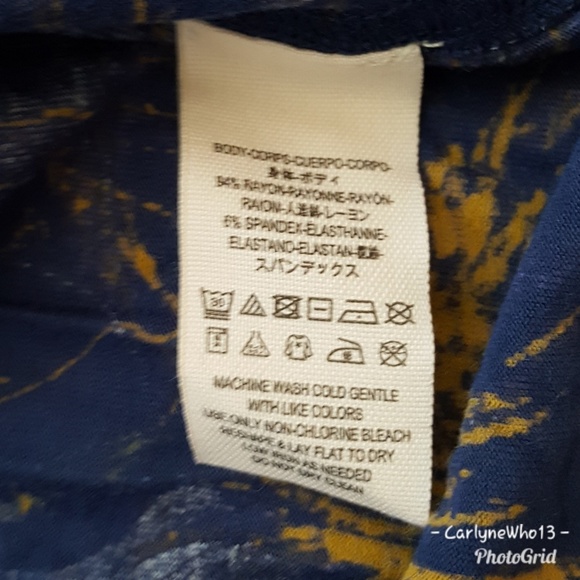 NWT We The Free Navy Free Birds of Paradise Large - Picture 5 of 6